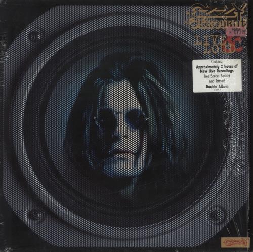 洋楽 Lovers Dub UK org LP OZZY OSBOURNE - LIVE & LOUD 2 x LP 1993 ORIG EU PRESS Import